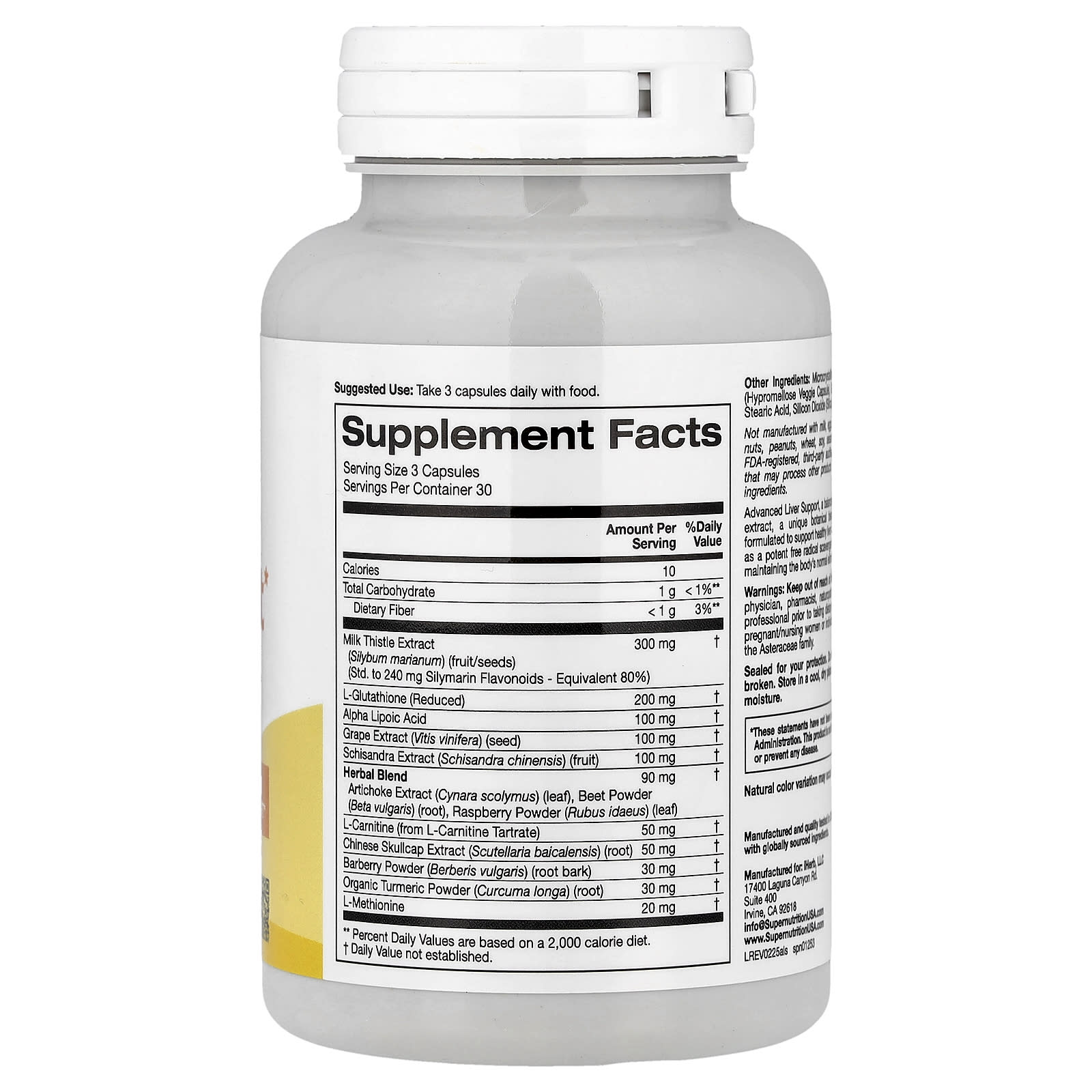 Advanced Liver Support Supplement - Image 2