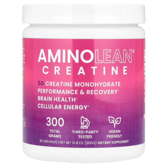 RSP Nutrition, AminoLean® Creatine Monohydrate Powder, 10.6 oz (300 g) - Image 1