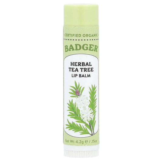 Organic Tea Tree Lip Balm for Soothing Skin - Image 1
