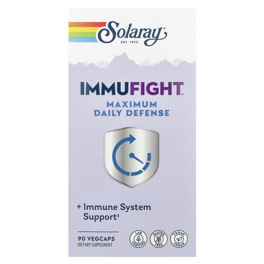 Solaray, ImmuFight™, Maximum Daily Defense, 90 VegCaps - Image 1