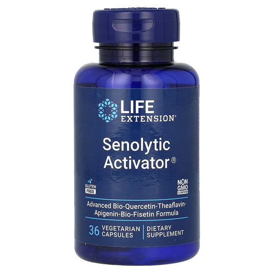 Life Extension, Senolytic Activator, 36 Vegetarian Capsules - Image 1