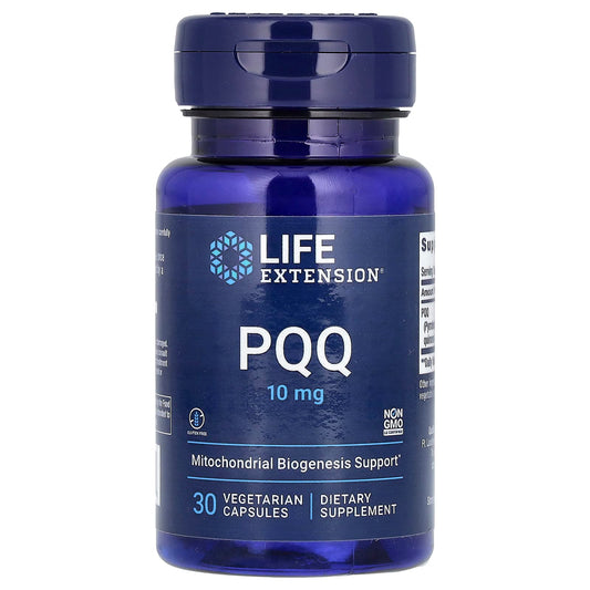 Life Extension, PQQ Caps, 10 mg, 30 Vegetarian Capsules - Image 1