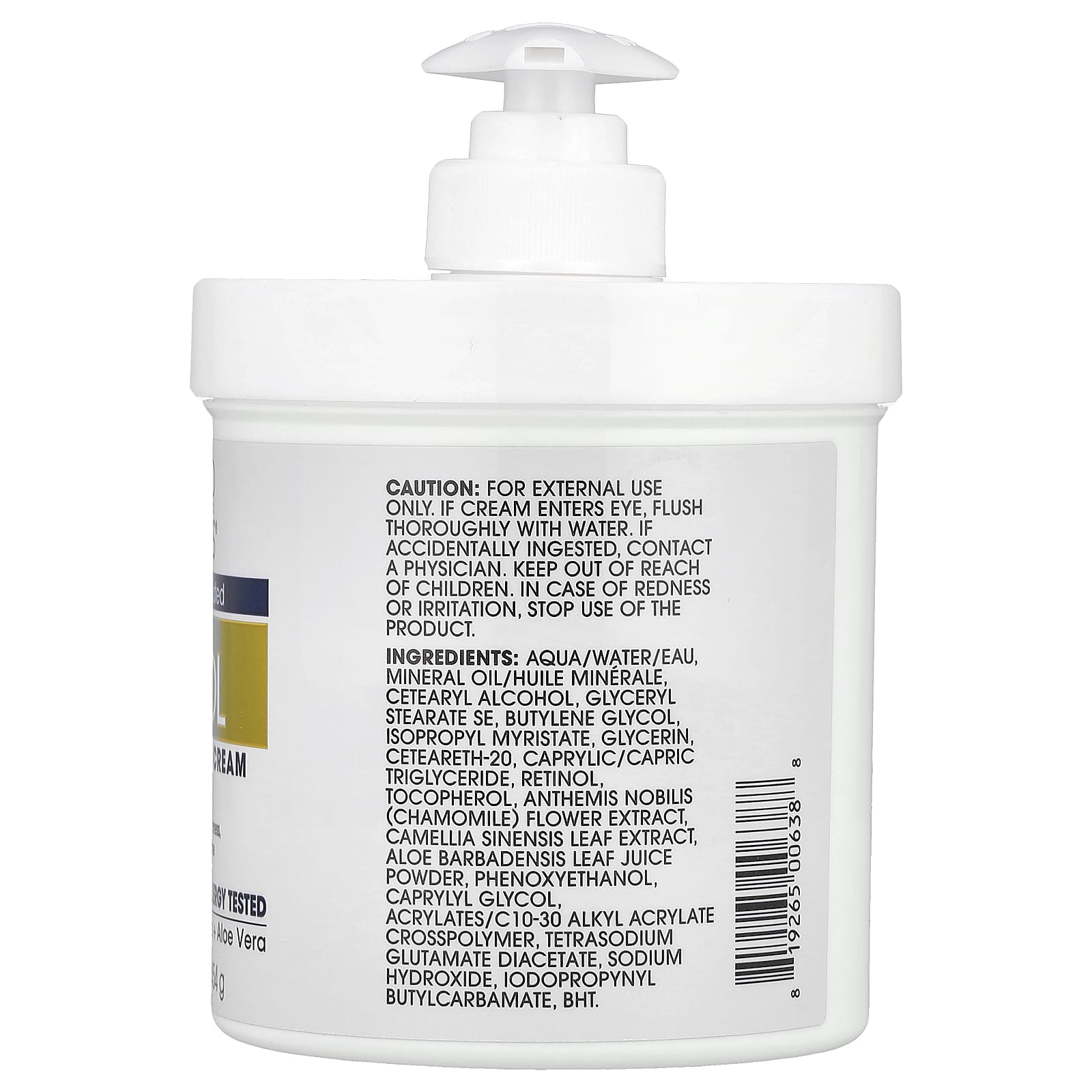 Advanced Clinicals Retinol Firming Cream, 16 oz (454g) - Image 2