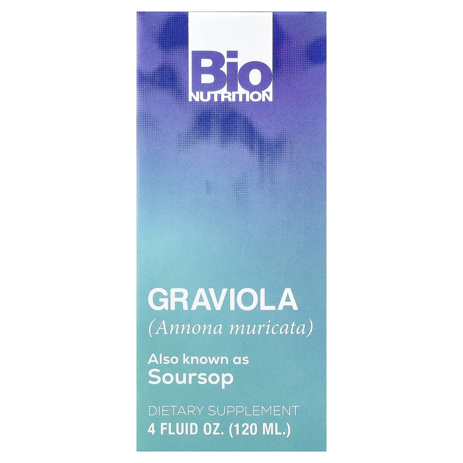 Graviola Supplement for Immune Health by Bio Nutrition - 4 fl oz - Image 1