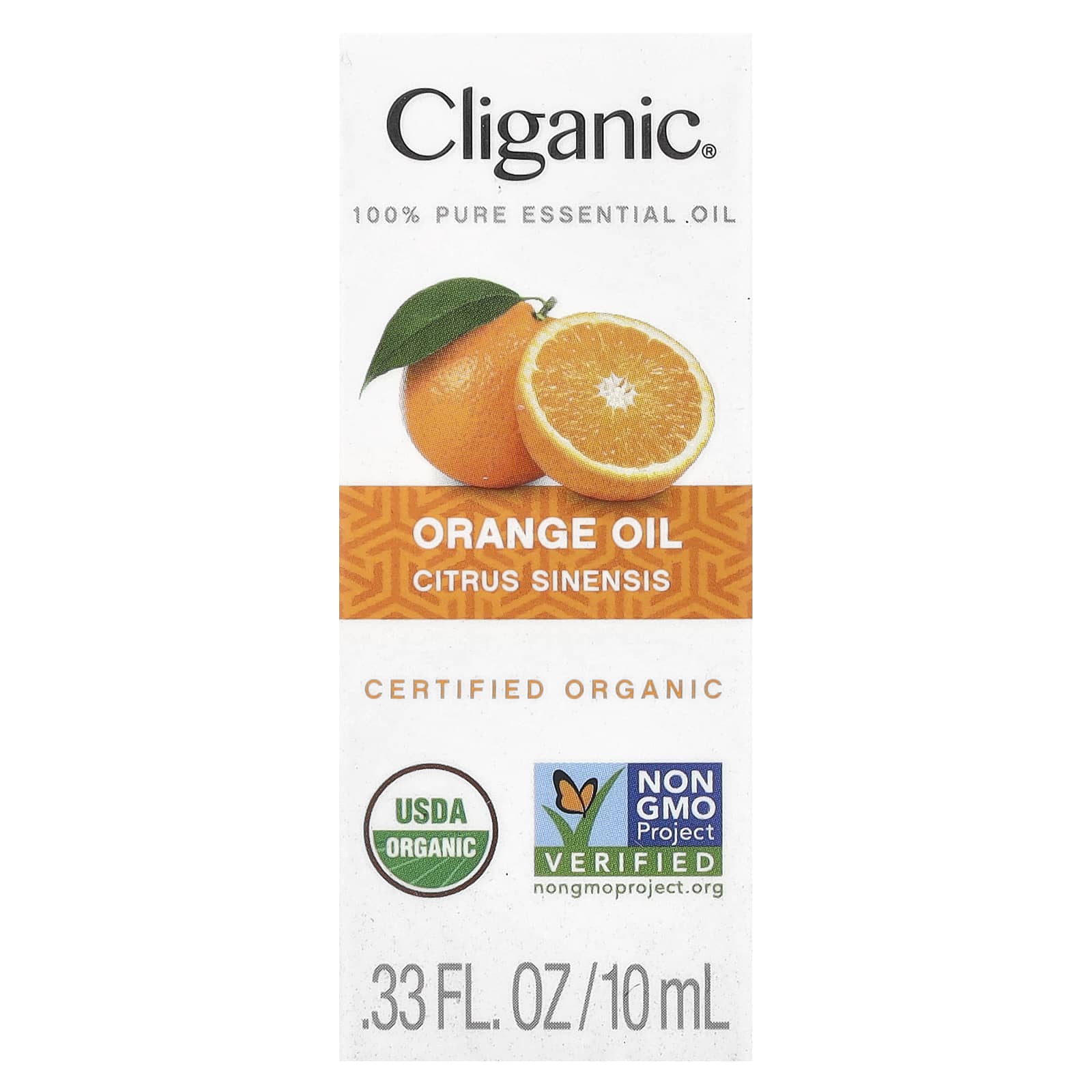 Cliganic USDA Organic Orange Essential Oil 10ml for Relaxation - Image 2