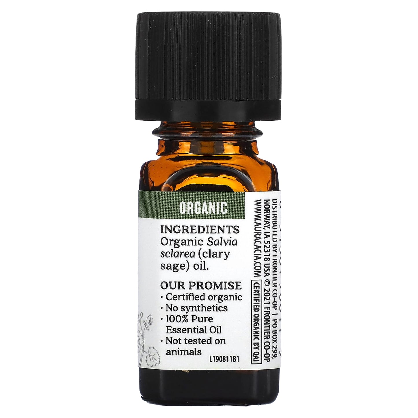 Aura Cacia Organic Clary Sage Essential Oil, 100% Pure & USDA Certified - Image 2