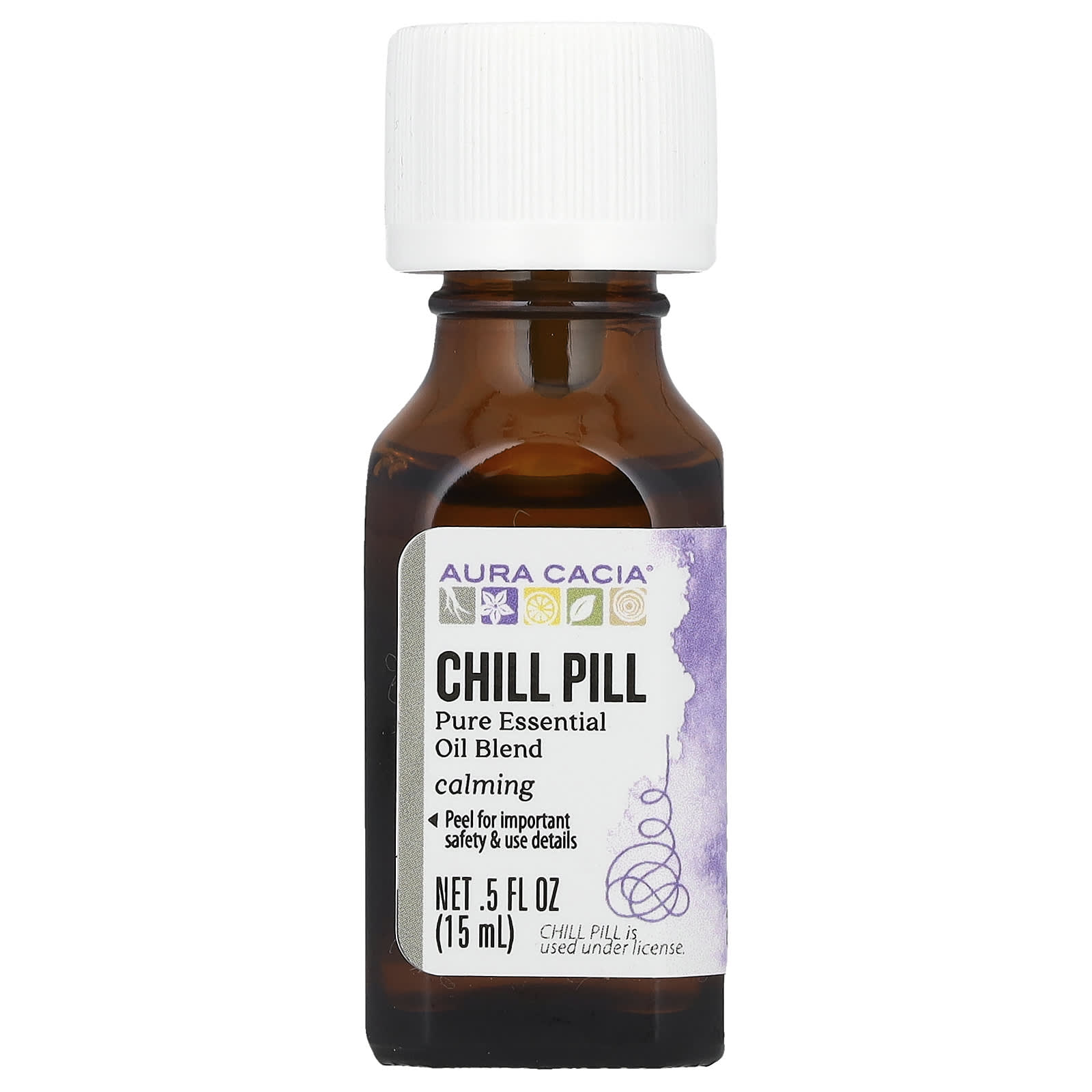 Aura Cacia Pure Essential Oil Blend for Calming & Relaxation (15ml) - Image 1