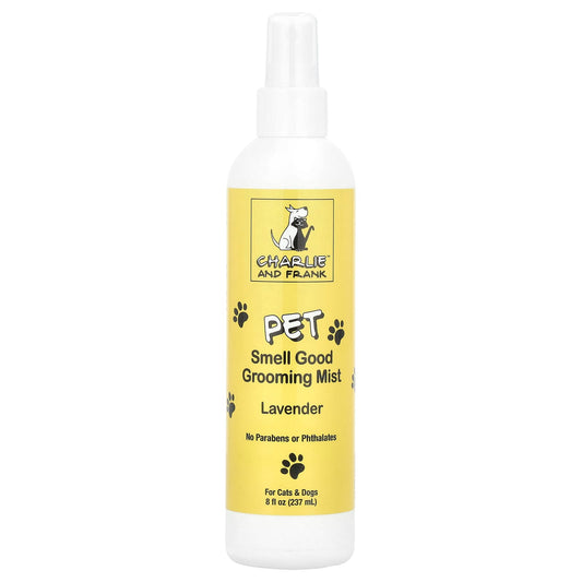 Lavender Pet Smell Good Grooming Mist for Dogs & Cats by Charlie & Frank - Image 1