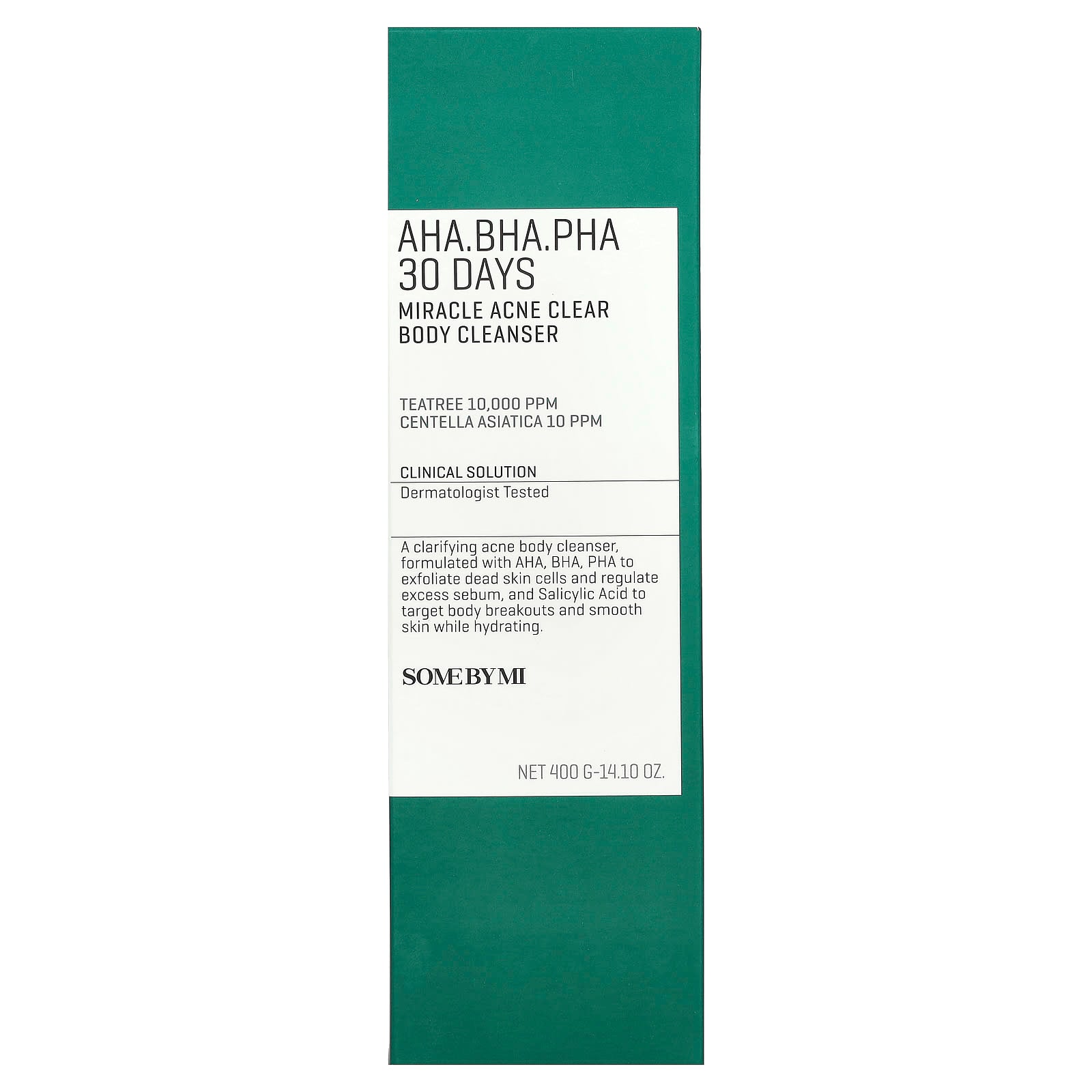 SOME BY MI, AHA. BHA. PHA 30 Days Miracle Acne Clear Body Cleanser, 14.10 oz (400 g) - Image 2