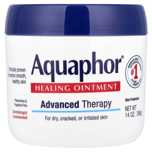 Aquaphor Advanced Therapy Ointment for Dry, Cracked Skin, 14 oz - Image 1