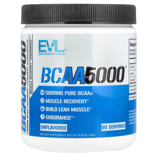Unflavored BCAAs for Lean Muscle Building by EVLution Nutrition - Image 1