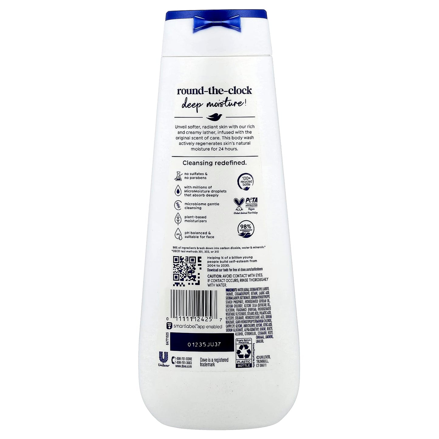 Deep Moisture Body Wash by Dove for Soft, Radiant Skin - Image 2