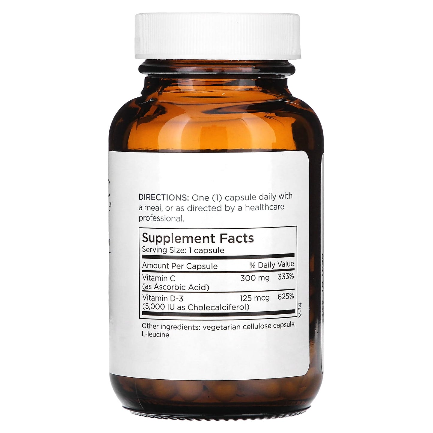 Metabolic Maintenance, Vitamin D-3, 5,000 IU, 90 Capsules - Image 2
