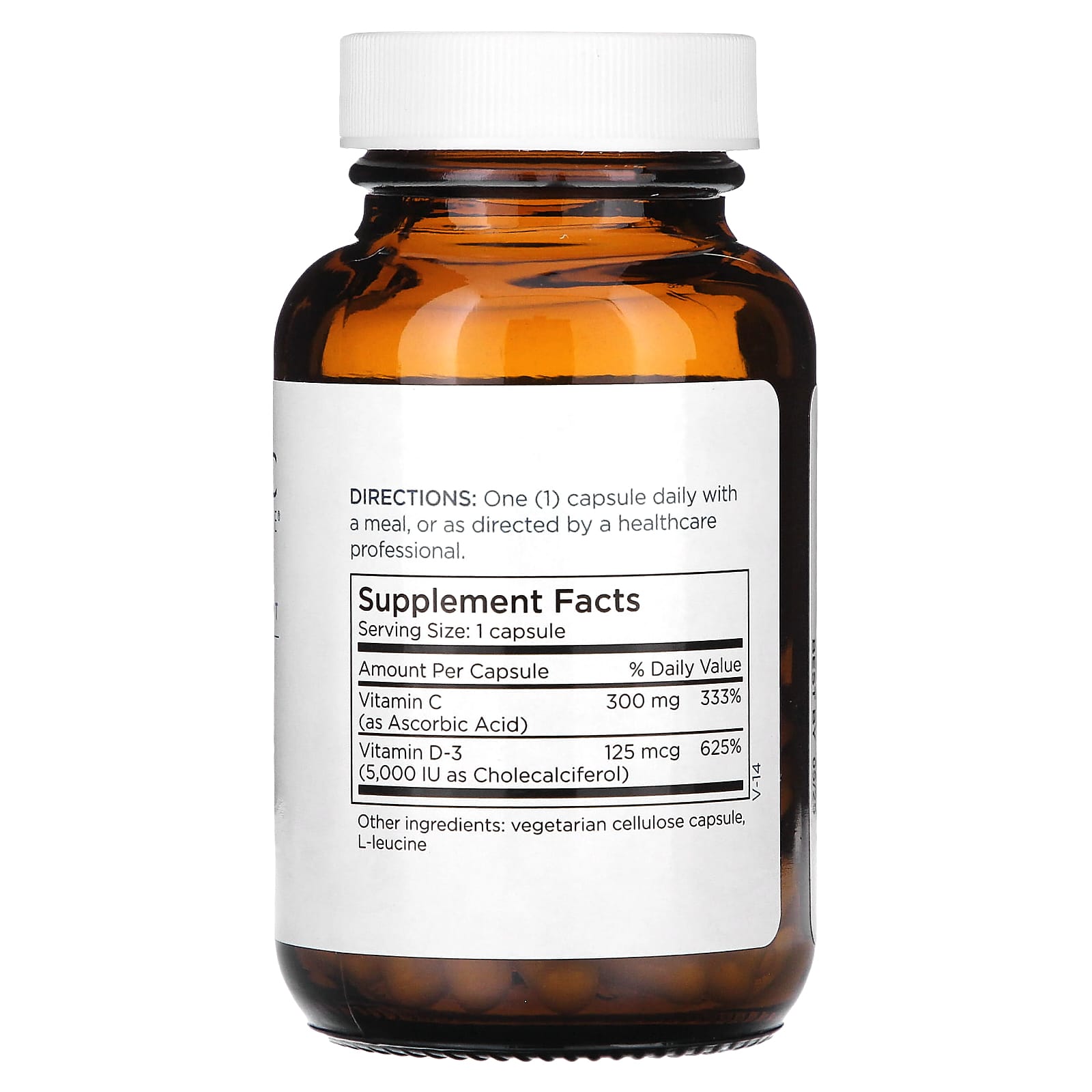 Metabolic Maintenance, Vitamin D-3, 5,000 IU, 90 Capsules - Image 2
