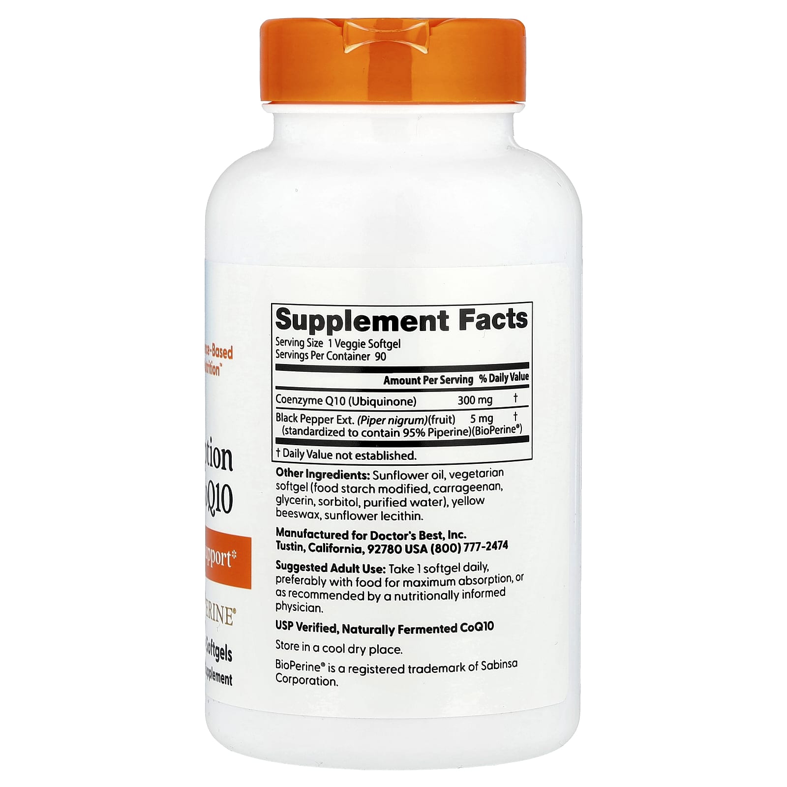 Boost Heart & Energy with BioPerine CoQ10 300mg - Image 2