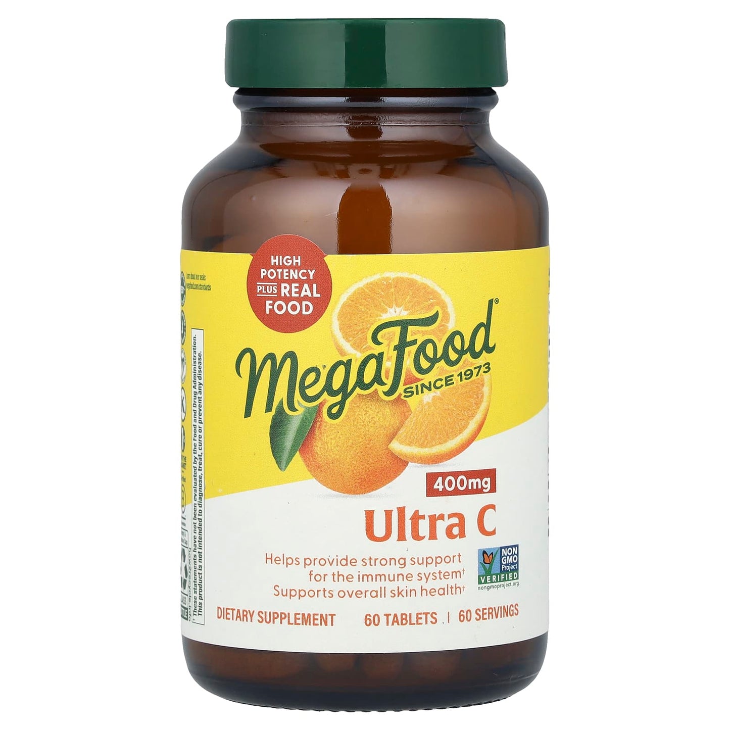 MegaFood, Ultra C, 400 mg, 60 Tablets - Image 1