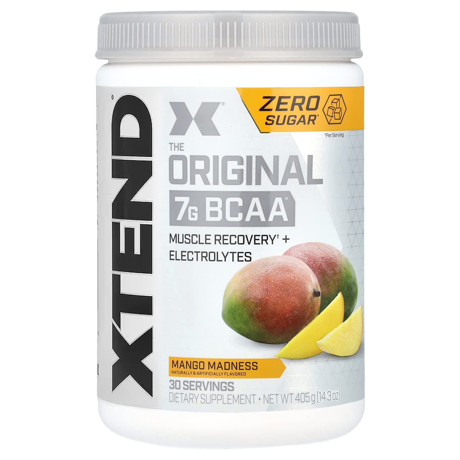 XTEND, The Original 7G BCAA, Mango Madness, 14.3 oz (405 g) - Image 1