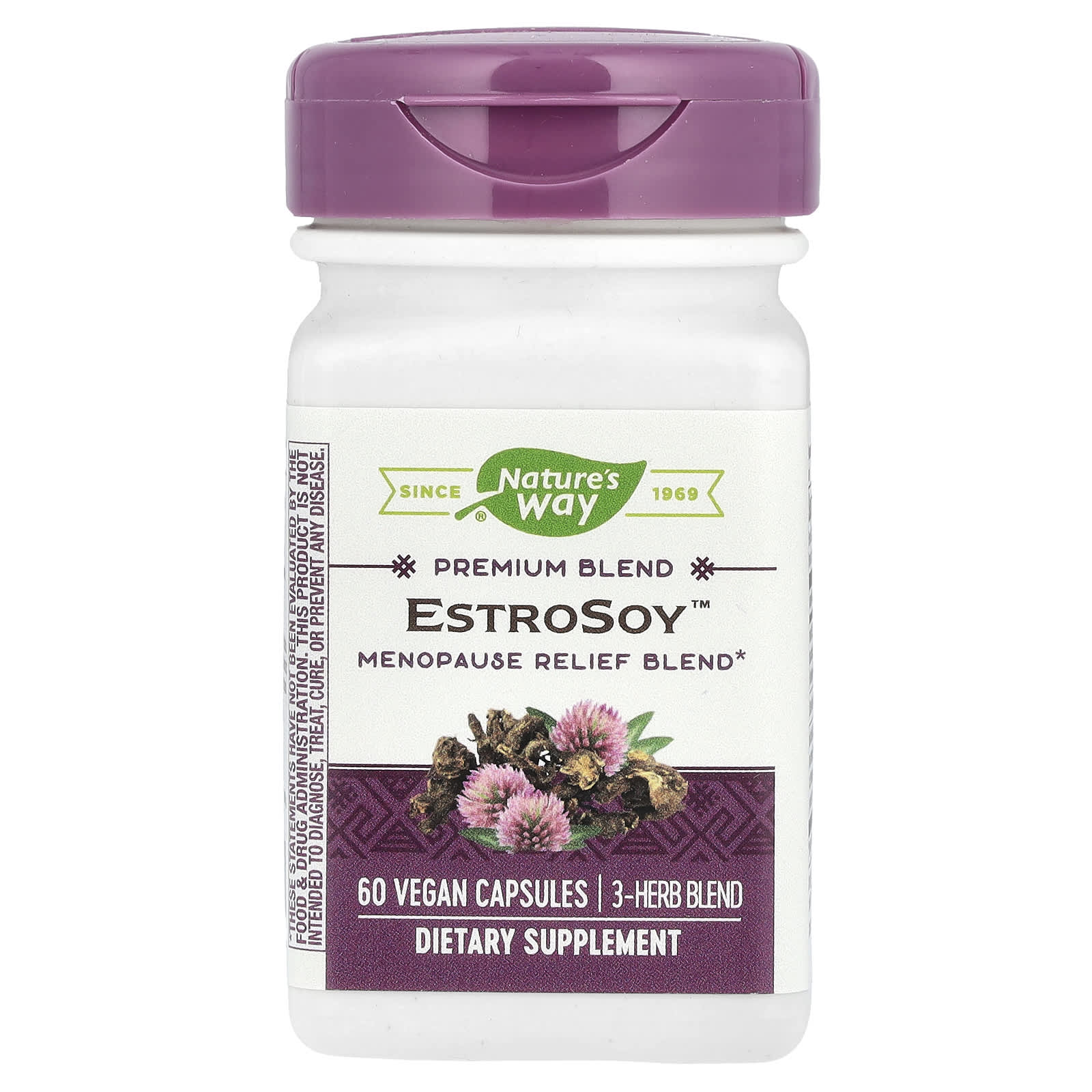 Nature's Way, EstroSoy™, Menopause Relief Blend, 60 Vegan Capsules - Image 1