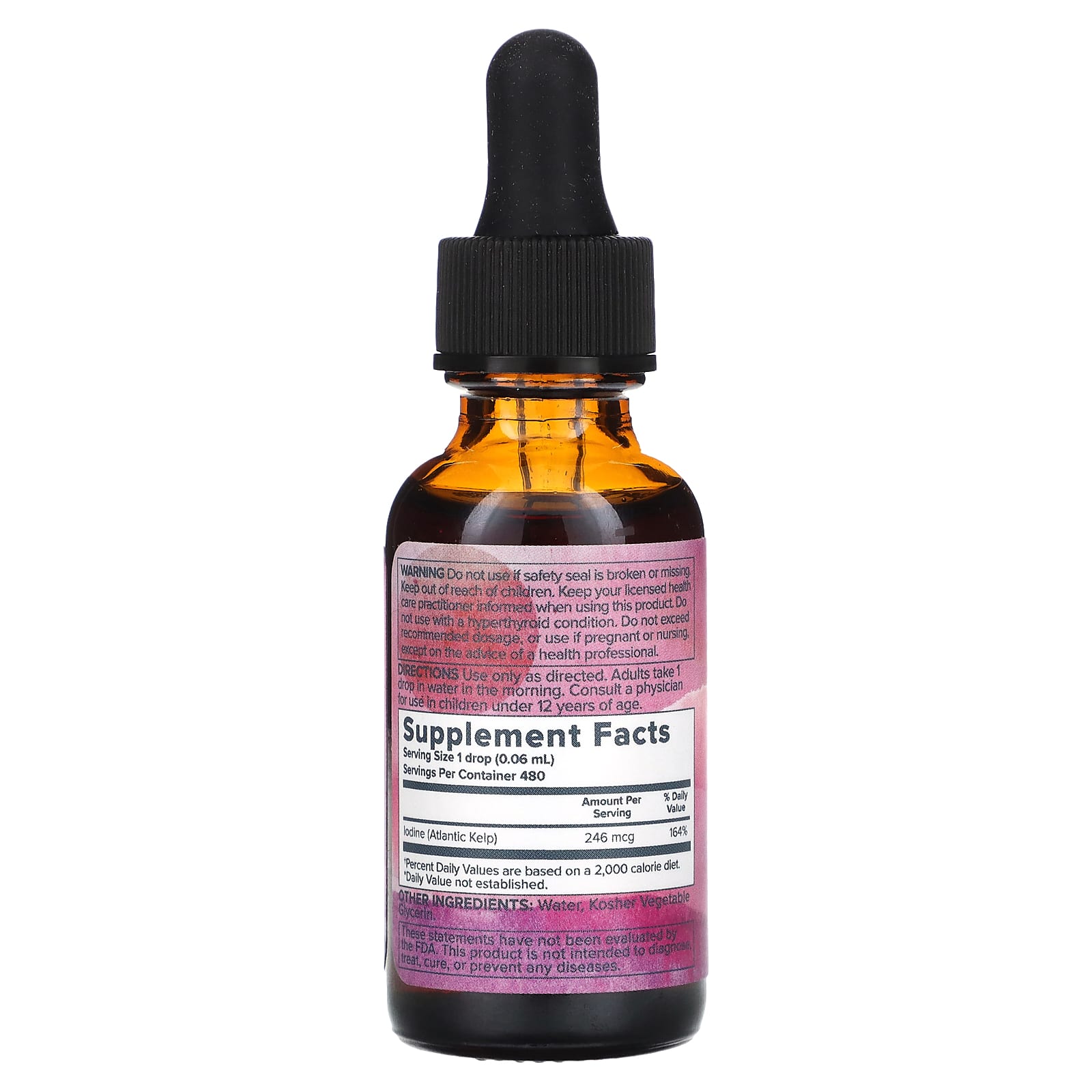 Heritage Store Nascent Colloidal Iodine Supplement 1 fl oz (30 ml) - Image 2