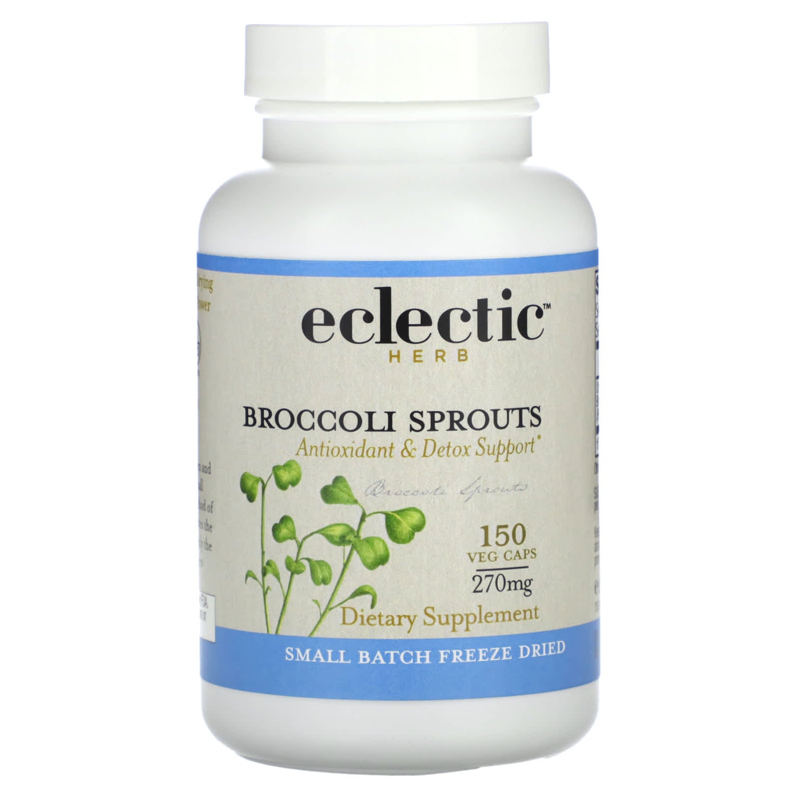 Boost Detox Support with 100% Freeze Dried Broccoli Sprouts Capsules - Image 1