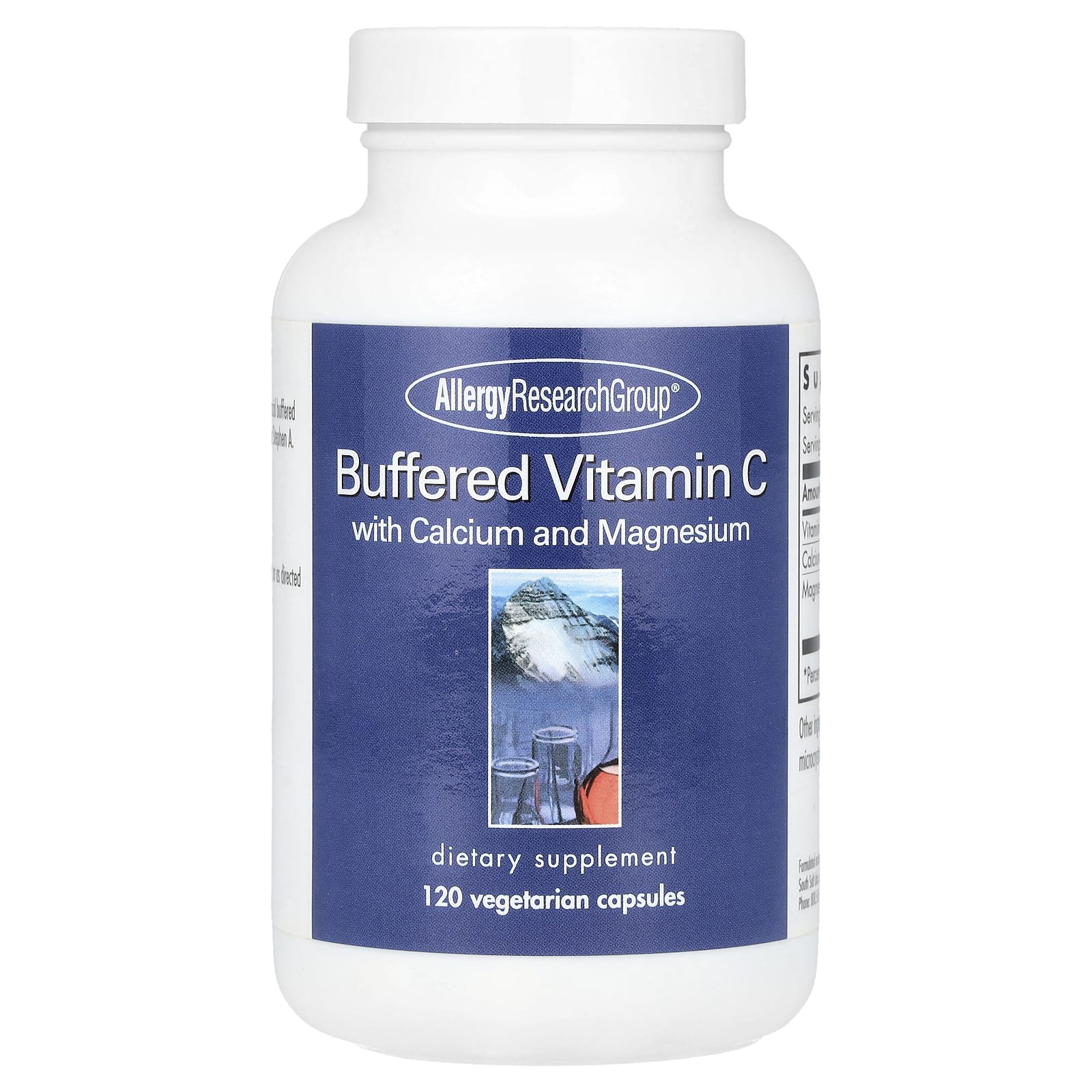 Boost Immune Function with Buffered Vitamin C Capsules by Allergy Research Group - Image 1