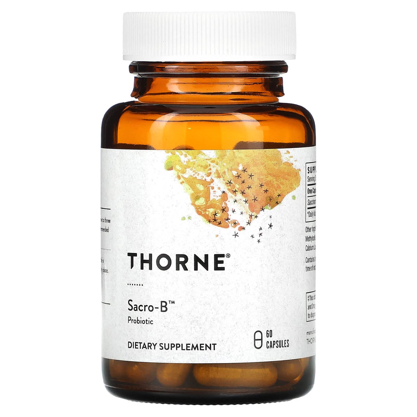 Thorne, Sacro-B, Probiotic, 60 Capsules (250 mg per Capsule) - Image 1