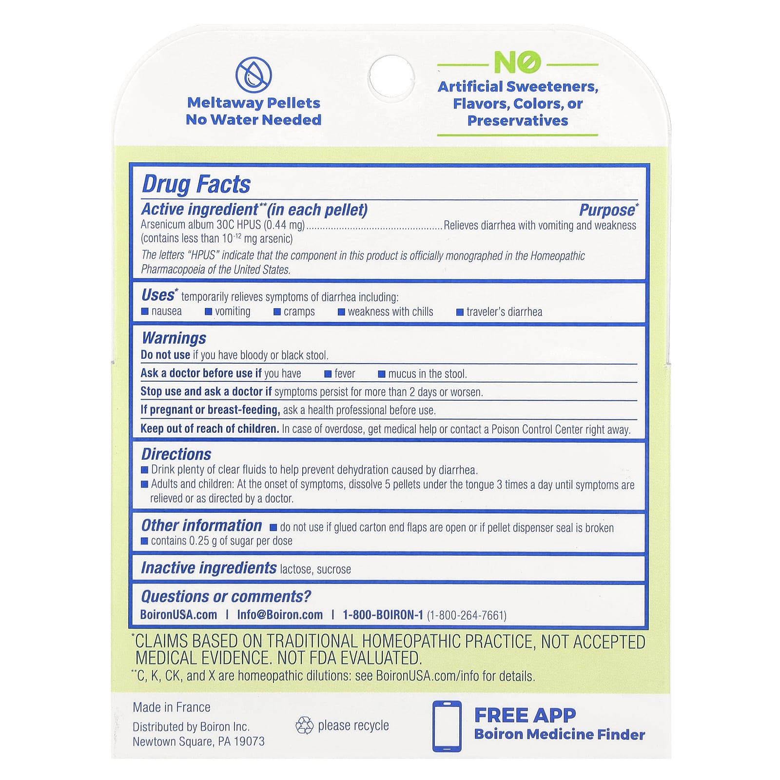 Arsenicum 30C Homeopathic Relief for Diarrhea and Vomiting - Image 2