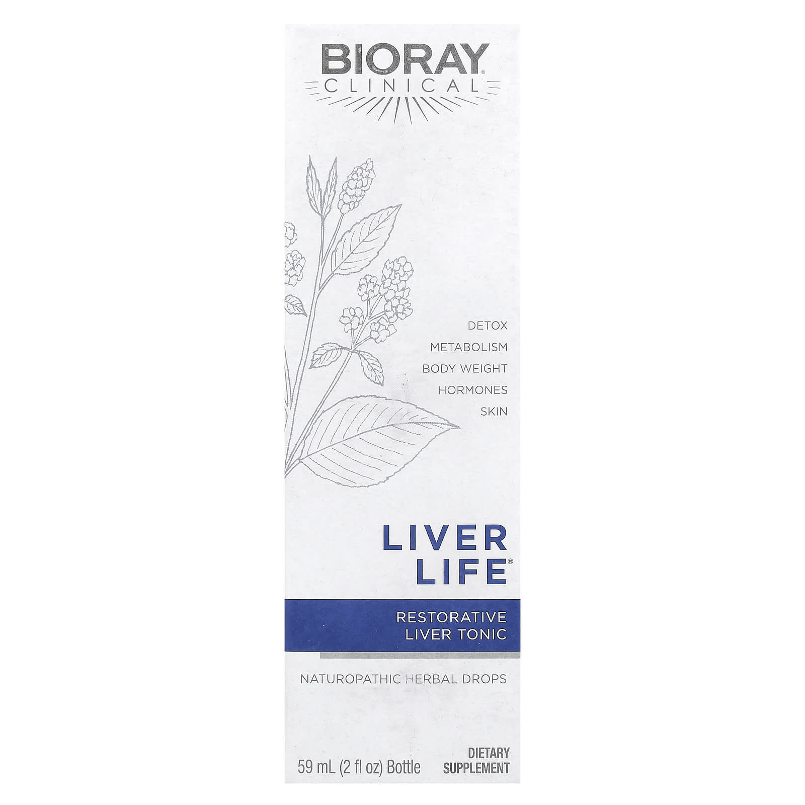Liver Support Tonic by Bioray - Detoxify & Rejuvenate Your Body - Image 1