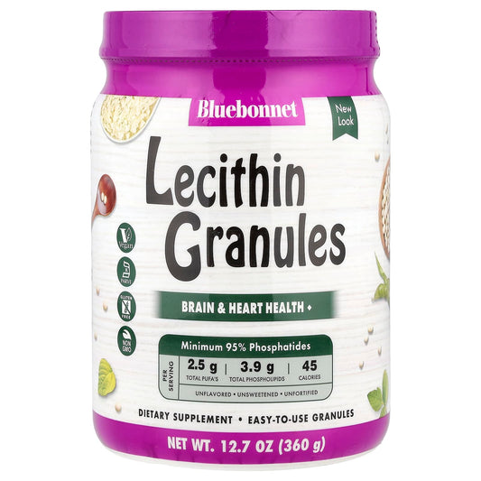 Bluebonnet Nutrition Lecithin Granules - Vegan & Non-GMO Brain & Heart Health - Image 1