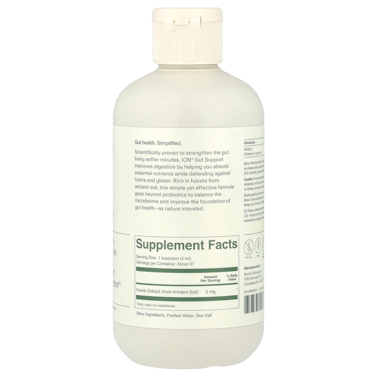 Nature's Gut Health Support with ION Intelligence of Nature, 8 fl oz - Image 2