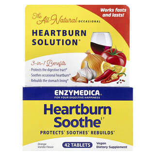 <span>Enzymedica's Heartburn Soothe Solution - All-Natural Relief for Occasional