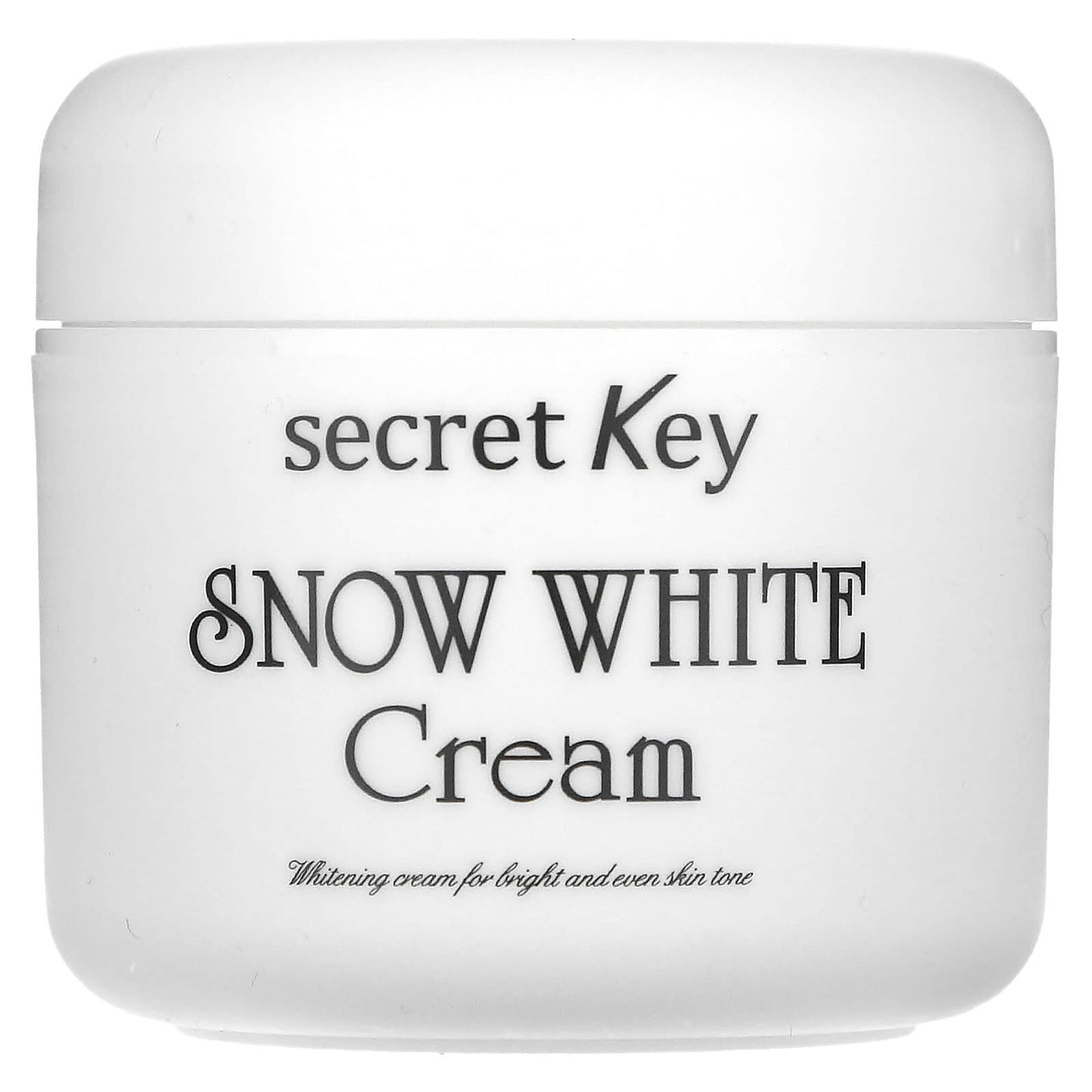Secret Key, Snow White Cream, 1.76 oz (50 g) - Image 1