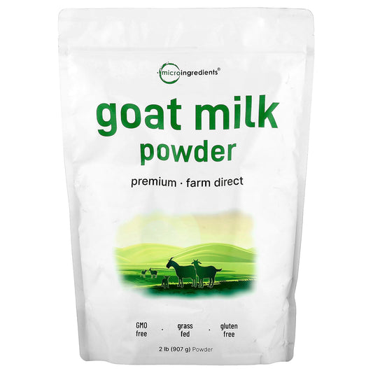 Micro Ingredients, Goat Milk Powder, 2 lb (907 g) - Image 1