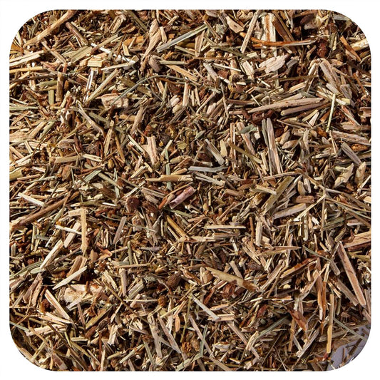 Starwest Botanicals, Organic St. John's Wort Herb, Cut & Shifted, 1 lb (453.6 g) - Image 1