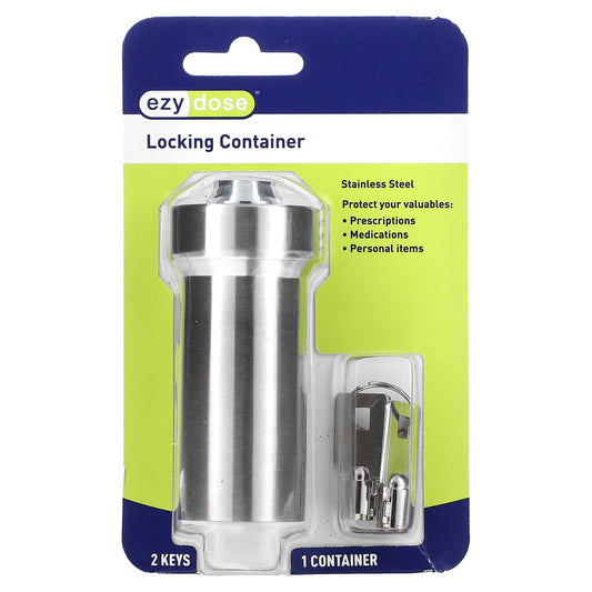 Ezy Dose Locking Container Set - Secure Medication Storage - Image 1