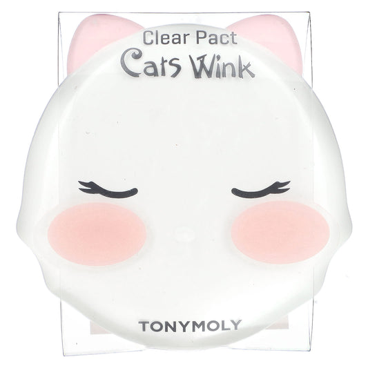 TonyMoly, Cat's Wink Clear Pact, 03 Translucent, 0.28 oz (8 g) - Image 1