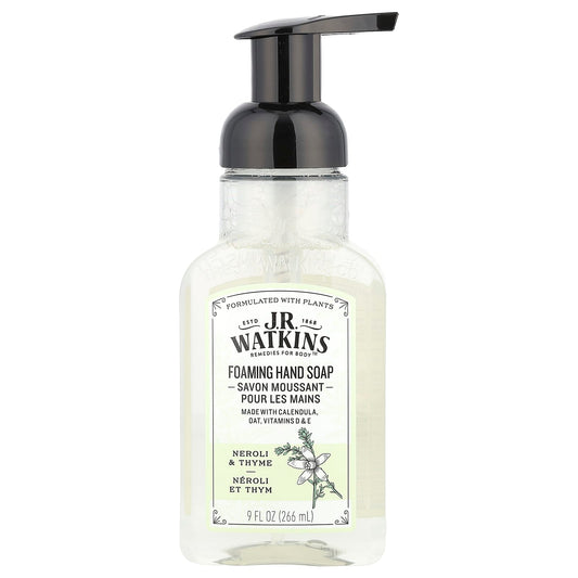 Neroli & Thyme Foaming Hand Soap by J.R. Watkins - 9oz - Image 1