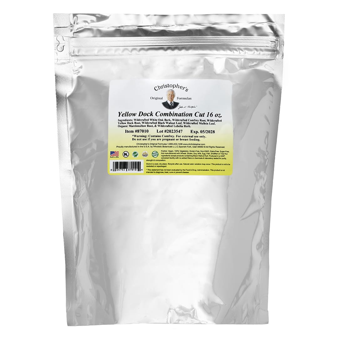 Yellow Dock Combination Cut by Christopher's Original Formulas - 16 oz - Image 2