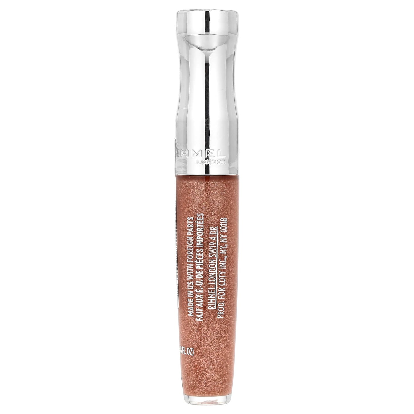 Rimmel London, Stay Glossy Lip Gloss, 125 Down To Gloss, 0.18 fl oz (5.5 ml) - Image 2