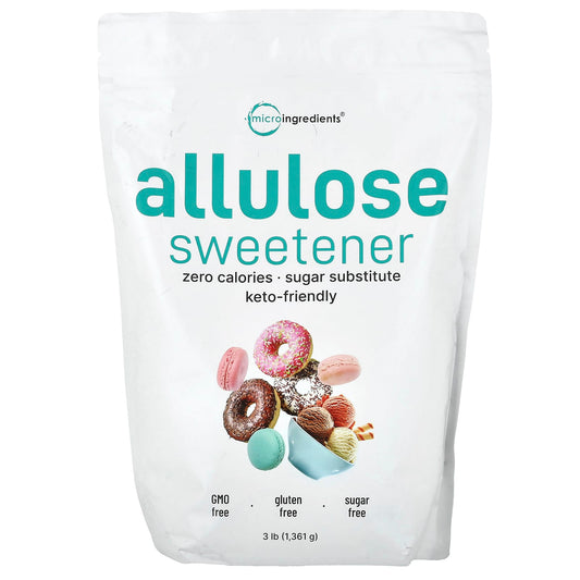 Micro Ingredients, Allulose Sweetener, 3 lb (1,361 g) - Image 1