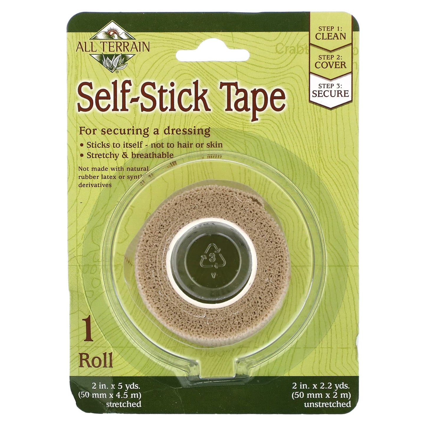 Self-Stick All Terrain Tape for Secure First Aid and Skin Protection - Image 1