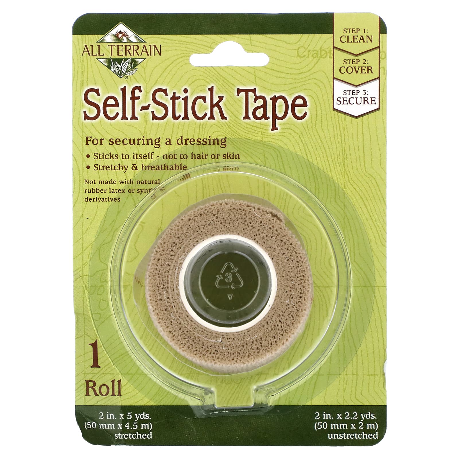 Self-Stick All Terrain Tape for Secure First Aid and Skin Protection - Image 1