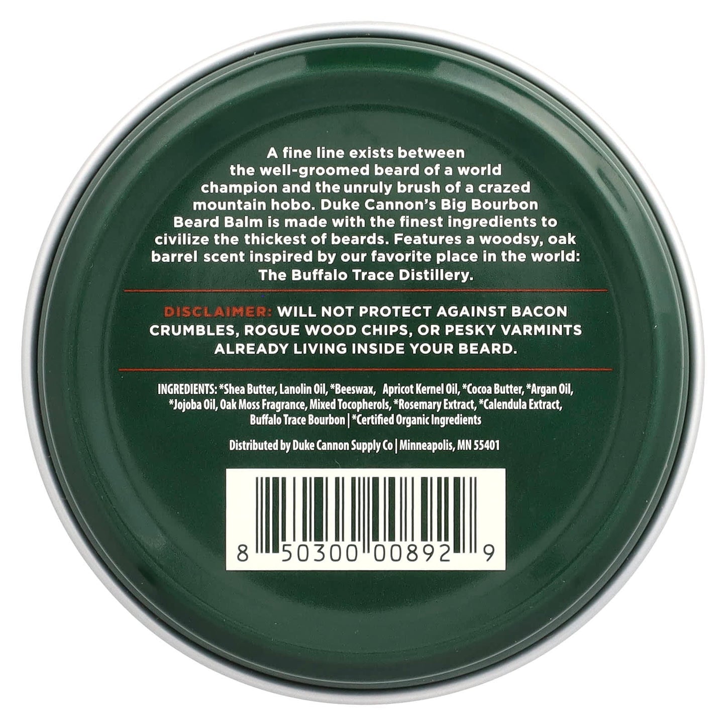 Duke Cannon Supply Co. Big Bourbon Beard Balm for Oaky Goodness - Image 2