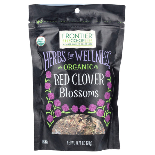 Organic Red Clover Blossoms for Wellness - Frontier Co-op - Image 1