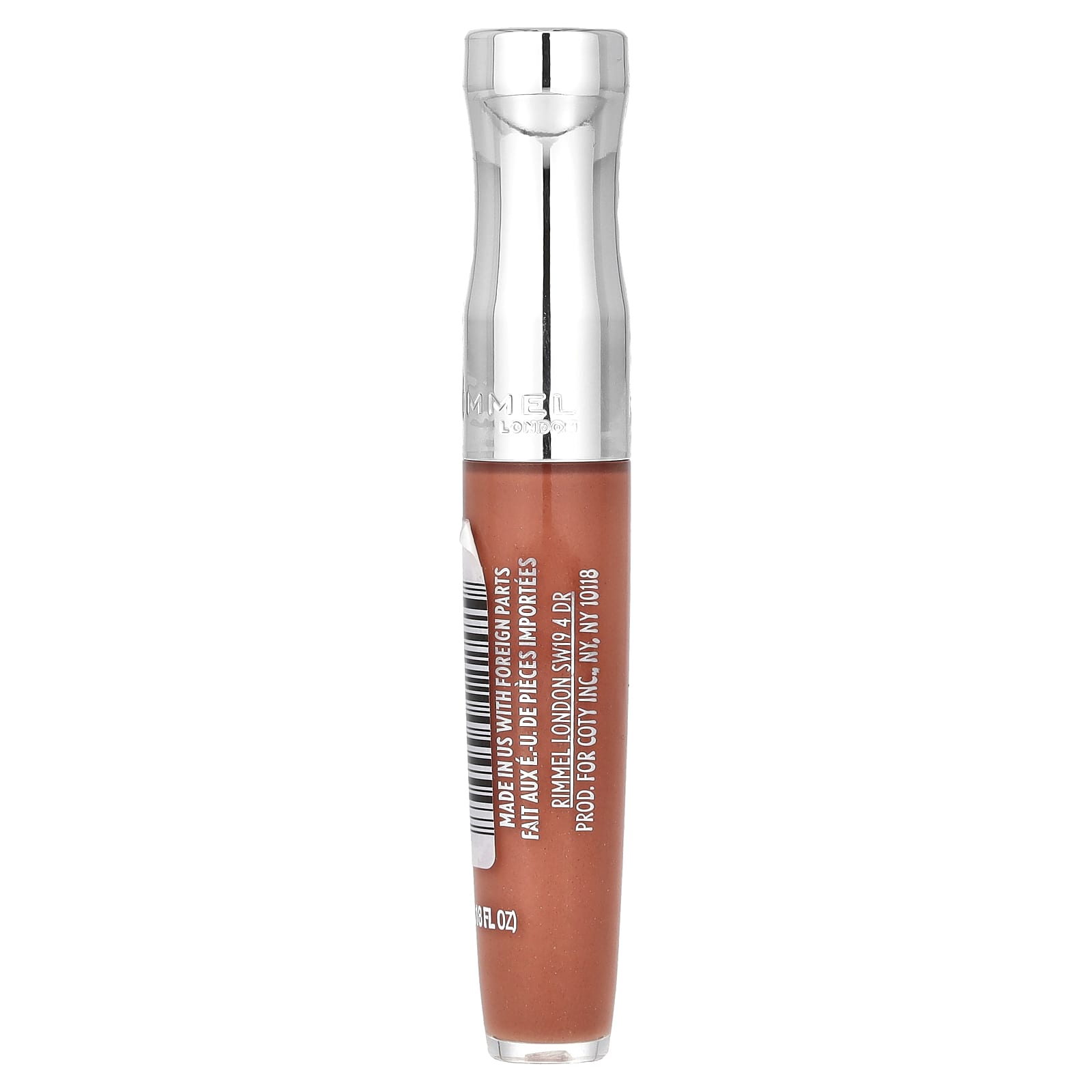 Rimmel London, Stay Glossy Lip Gloss, 135 Sippin, 0.18 fl oz (5.5 ml) - Image 2