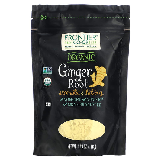 Organic Ginger Root Powder by Frontier Co-op, 4.09 oz (116 g) - Image 1