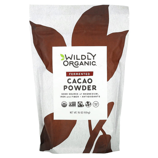 Wildly Organic, Fermented Cacao Powder, 16 oz (454 g) - Image 1