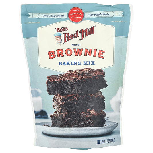 Fudgy Brownie Baking Mix by Bob's Red Mill - Easy, Delicious Results - Image 1
