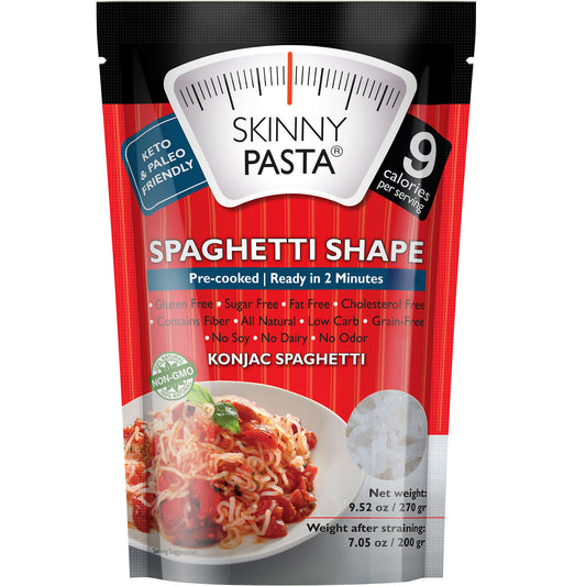 Skinny Pasta, Spaghetti Shape, Konjac , 9.52 oz (270 g) - Image 1