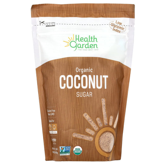Organic Coconut Sugar by Health Garden | Low Glycemic Sweetener - Image 1